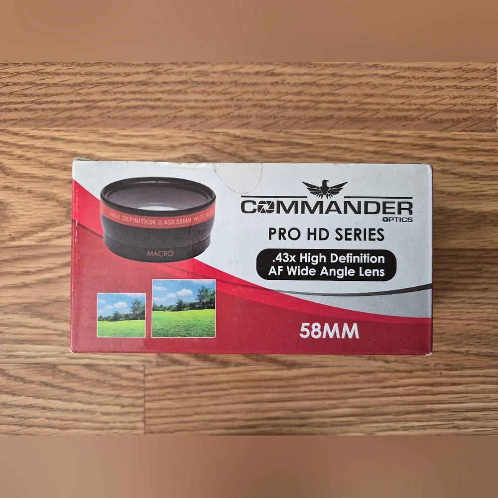 Commander Optics Pro HD Series .43x High Definition AF Wide Angle Lens